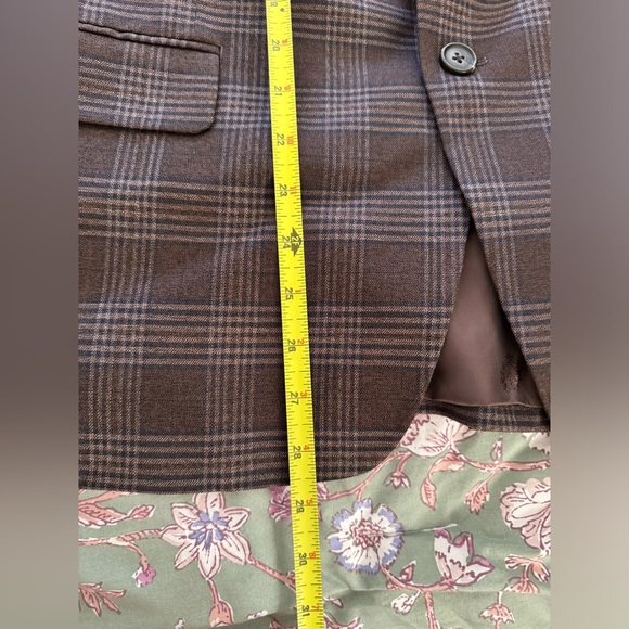 NWT Men’s Lauren Ralph Lauren Classic-Fit Ultraflex Stretch Patterned Blazer 44S - Picture 16 of 16